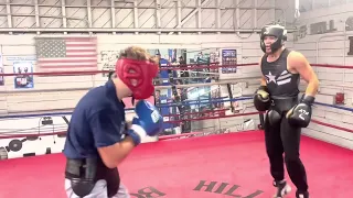 Boxing gym sparring wars