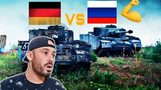 REACTION to Russian KV-1 Tanks vs German Panzers - Tankers Clip HD - WWII Action Movie