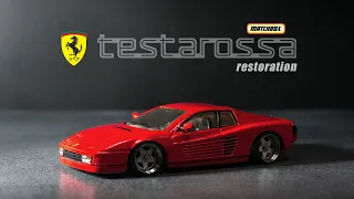 Ferrari Testarossa Matchbox Custom