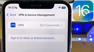 How To Use VPN in iOS 16!