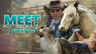 MEET MY HORSES & ANIMALS ✨ The Forgotten Ranch Prologue (RDR2 RRP)