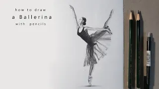 как нарисовать балерину draw a ballerina