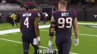 JJ Watt Apologizes To Deshaun Watson For Wasted Season - Houston Texans - NFL