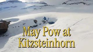 Skiing Powder in May at Kitzsteinhorn