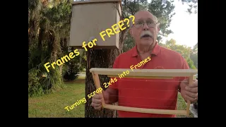 Free frames from scrap 2x4s