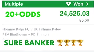 20+ODDS FOR TODAY : Europa league predictions with sportybet booking code