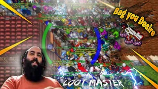 DROP BAG YOU DESIRE FROM HAZARDOUS PHANTOM (MINI BOSS) 😲😲 - OKotoKKo LOOT MASTER - Tibia Clips