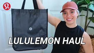 LULULEMON TRY-ON HAUL | pieces to transition to fall!