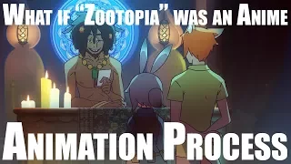 What if "Zootopia" was an Anime (Process)