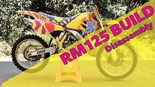 Disassembling the new project bike | '92 RM125 Build