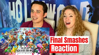 Super Smash Bros Ultimate All Final Smashes Reaction