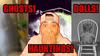 CAUGHT ON CAMERA!! 5 scary ghost videos that scar your soul for life depthsofdespair HORROR REACTION