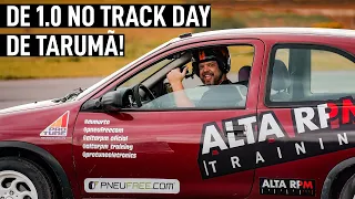 CORSA WIND 1.0 NO AUTÓDROMO DE TARUMÃ - Pista FRIA vs. Pista QUENTE - Alta RPM