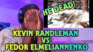 Kevin Randleman Vs Fedor Elmeliannenko Full Fight | PRIDE Critical Countdown | Reaction