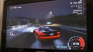 NFS Hot Pursuit Dodge Viper SRT10 ACR | Slide Show 2:33:61 Xbox 360 Gameplay HD Race 08