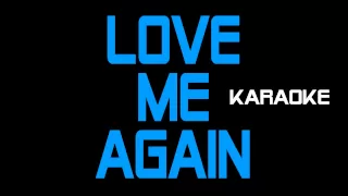 Love Me Again KARAOKE INSTRUMENTAL PLAYBACK