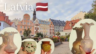 Antique shops in Latvia│vintage│Baltic countries│Haul│Trip Vlog