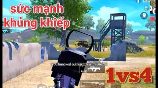 PUBG Mobile - Kỹ Năng 1 Vs 4 Không Mất Máu Của LBN | Bắn Boss Săn Combo Khủng Cực Nhanh