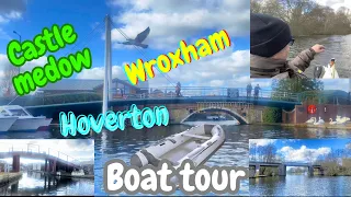 Boat Tour Wroxham Hoveton & Other Norfolk Broads UK Rivers Bridges Wildlife Explore Look Around