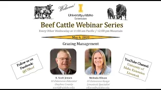 Grazing Management (UI Extension Beef Cattle Webinar Series)