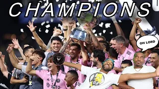 MESSI IS THE KING OF THE WORLD🌎 ...Messi Champions - Inter Miami vs Nashville (10-9 Pens) REACTION