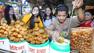 One Minute Golgappa Challenge | Who Will Win Pani Puri Challenge | Fuchka Challenge | Food Challenge