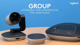 Logitech Group (960-001054) (Package Content: PTZ Camera, Speakerphone, Remote control Unboxing