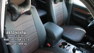 Mitsubishi Pajero 3-4 чехлы сидений Premium