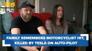 Family of motorcyclist hit, killed by Tesla on auto-pilot remembers him as 'kind and outgoing'