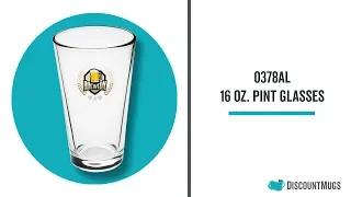 Promotional 16 oz. Pint Glasses