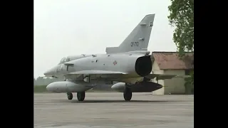 Sri Lanka Air Force KFIR Fighter Jets in Action - Take off and Landing