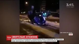 У Львові нетверезий водій перекинувся в авто та ледь не збив людей на зупинці