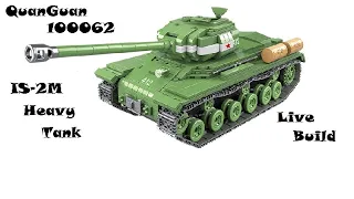 QuanGuan 100062 IS-2M Heavy Tank Live Build Part 2