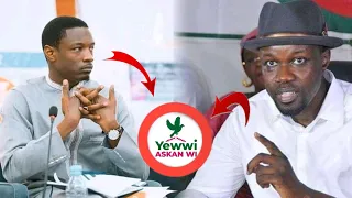 Ousmane Sonko Sur l'affaire de adhération de Pape Djibril fall Sur Yewwi askan wi