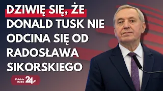 Sikorski brał pieniądze od obcego rządu. Henryk Kowalczyk: to sprzedawanie interesu narodowego