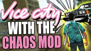 I destroyed GTA Vice City with the Chaos Mod