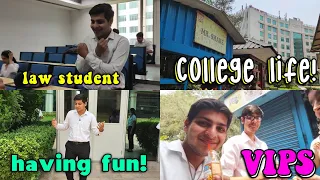 Life of a Law Student 🤩 | How I spend a Day in College? | VIPS, GGSIPU | A Day in My Dream College