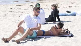 Sitting on People's Beach Towels Extras!