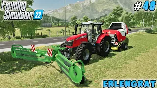 Making clothes from wool, selling products, making hay | Erlengrat | Farming simulator 22 | ep #48