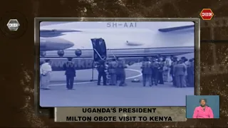 KBC Archives: Then Uganda's president Milton Obote visits Kenya