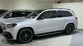 2021 Mercedes GLS Seat Operation from second row (7-seater) GLS63 AMG