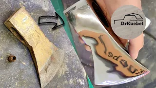 Polish a hatchet or axe!  Restoration to mirror finish.