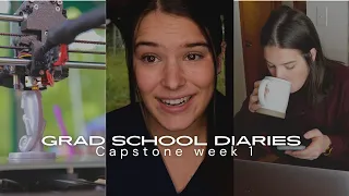 OT School Vlog || My First Week of Capstone (Grad Student Week in My Life)