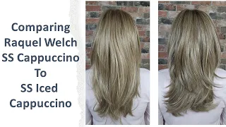 Raquel Welch Shaded Cappuccino Compared to Shaded Iced Cappuccino | Wig Color Comparison