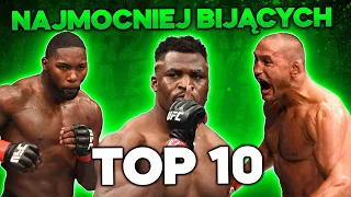 TOP 10 najmocniej bijących zawodników w historii MMA