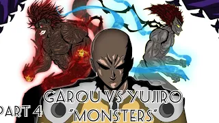 Garou vs Yujiro Hanma PART 4 "MONSTERS" Fananimation /// Гароу против Юдзиро Ханма часть 4 "МОНСТРЫ'