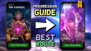 The Best Progression Route For Players | Progression Guide 2020 | Marvel Contest of Champions