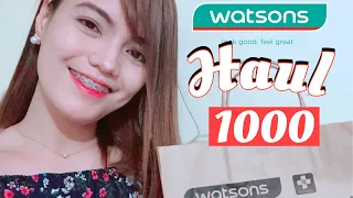 P1000 WATSONS HAUL 2019