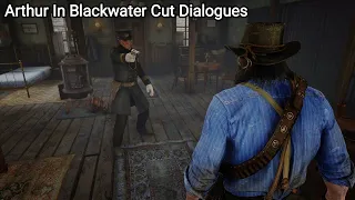 Police Chief Dunbar's Cut Voice Lines Of Arthur In Blackwater - RDR2