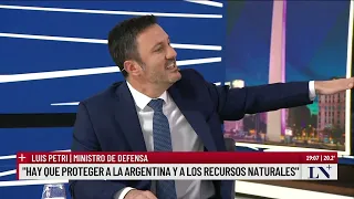 Luis Petri: "Vinimos a reivindicar a las fuerzas"